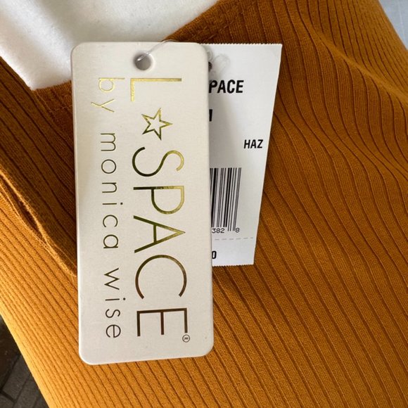 L*Space Orange Backless Dress - Picture 5 of 5
